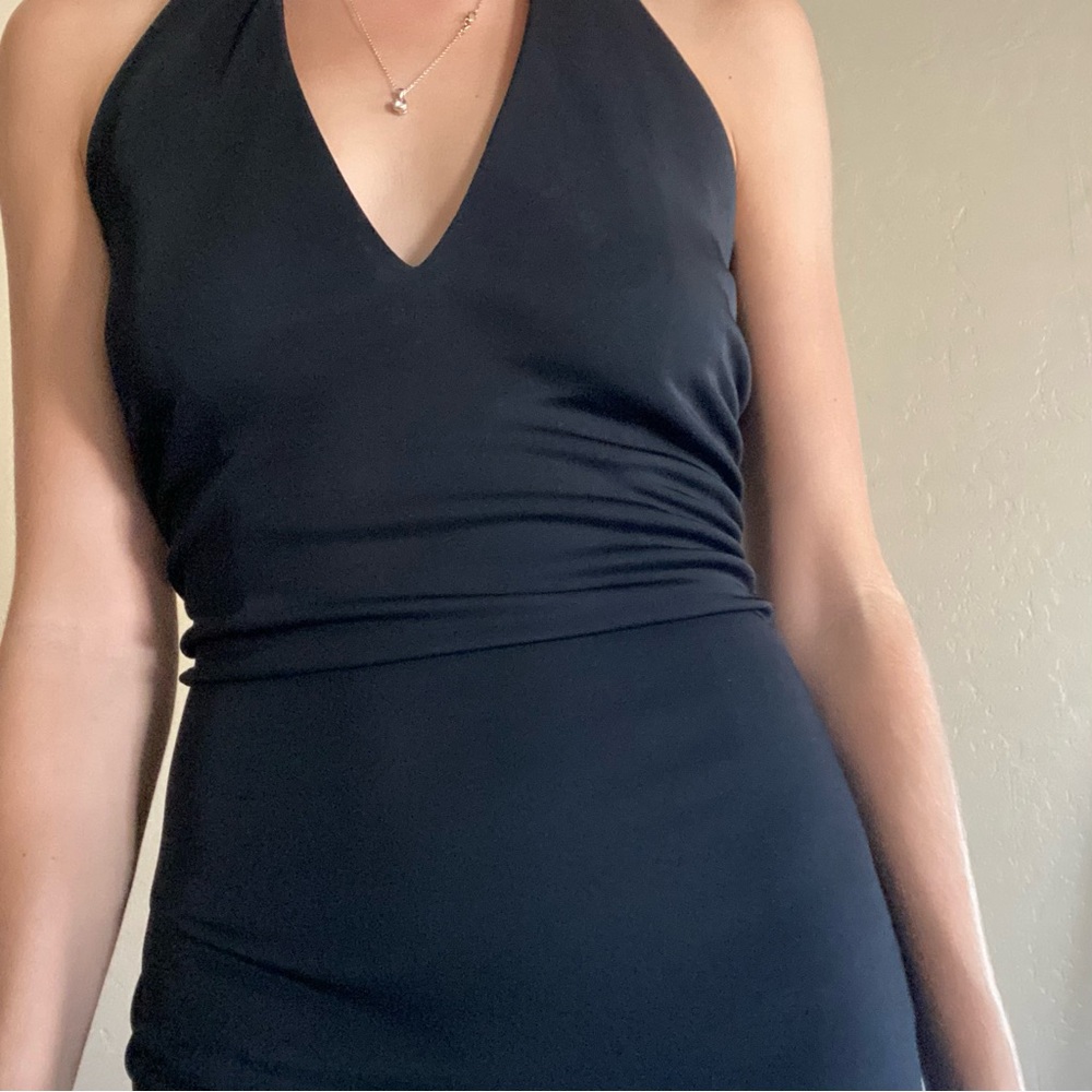 Black bebe dress- size M - Picture 2 of 8